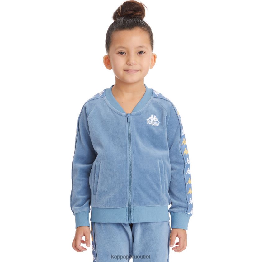 Kappa niños chaqueta deportiva 222 banda benettin para niños azul claro 2XPNV6439