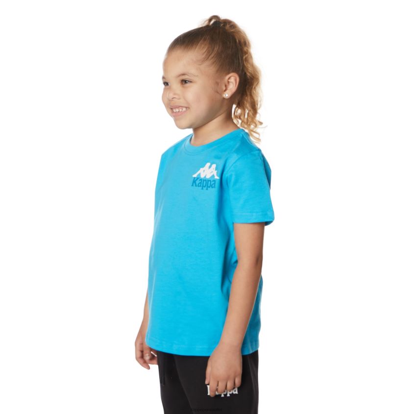 Kappa niños camiseta niños authentic ables turquesa 2XPNV6645