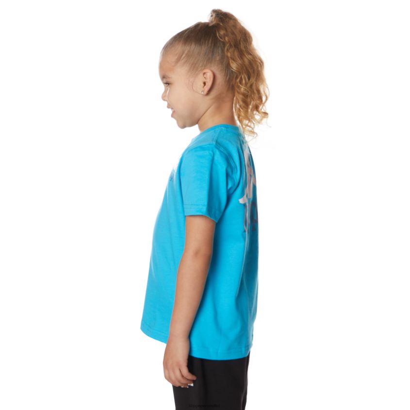 Kappa niños camiseta niños authentic ables turquesa 2XPNV6645