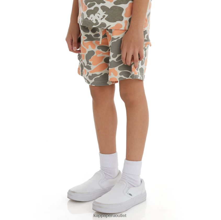Kappa niños pantalones cortos de patetismo auténtico para niños durazno 2XPNV6631