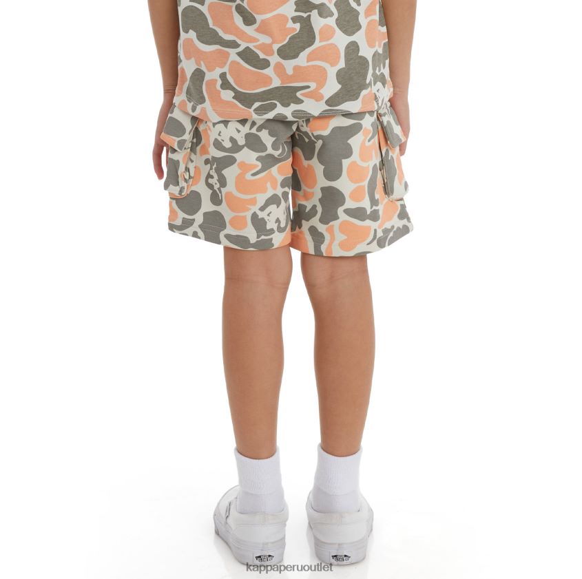 Kappa niños pantalones cortos de patetismo auténtico para niños durazno 2XPNV6631