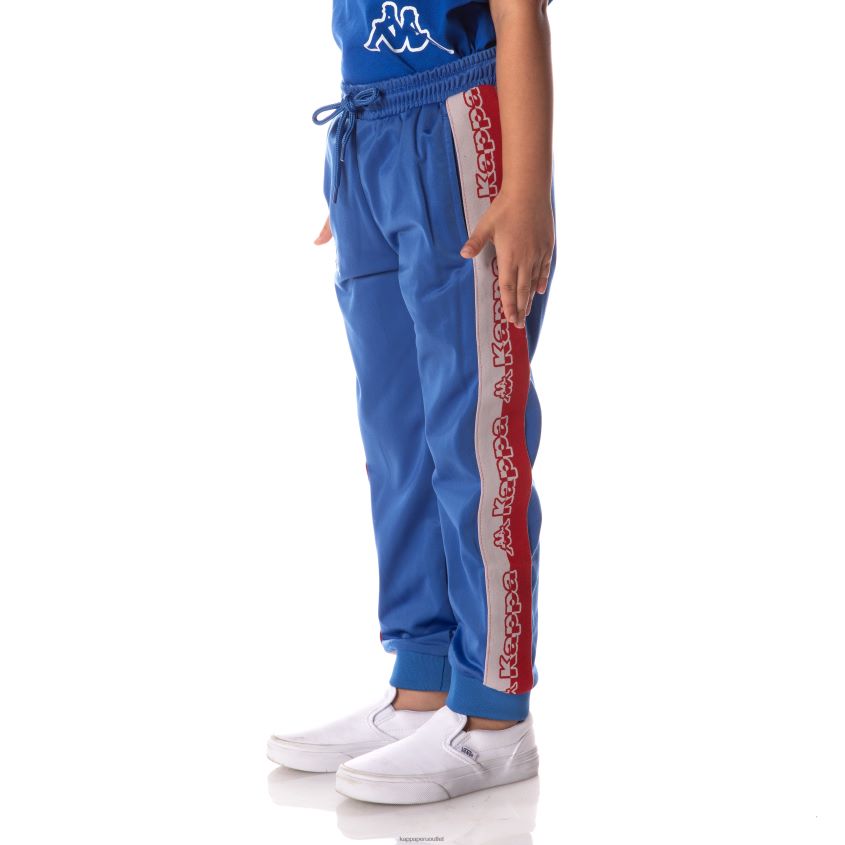 Kappa niños pantalones de chándal con cinta del logo azul 2XPNV6468