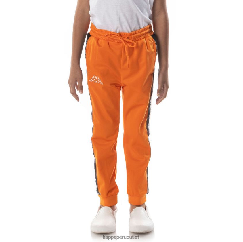 Kappa niños pantalones de chándal con cinta del logo naranja 2XPNV6467