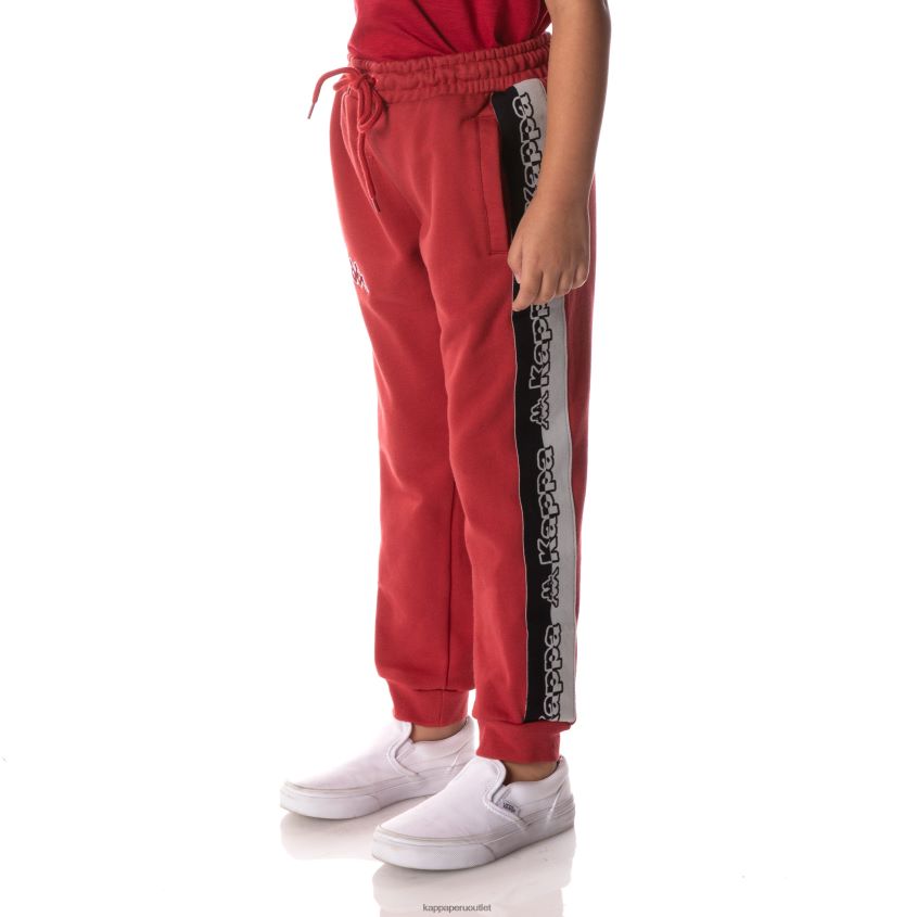 Kappa niños pantalones de chándal danira con cinta del logo rojo 2XPNV6577
