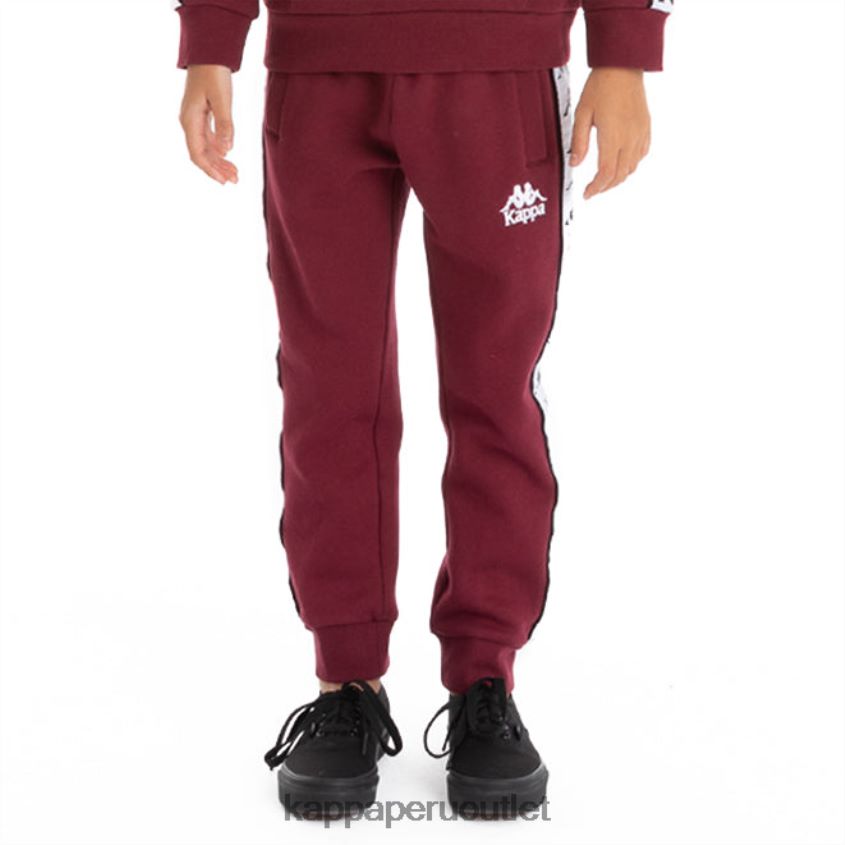 Kappa niños pantalones deportivos 222 banda alanz 2 niños naranja llama blanca 2XPNV6613