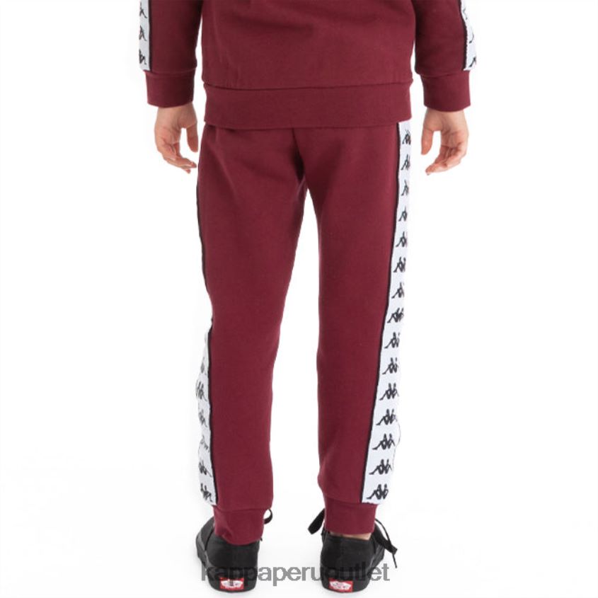 Kappa niños pantalones deportivos 222 banda alanz 2 niños naranja llama blanca 2XPNV6613