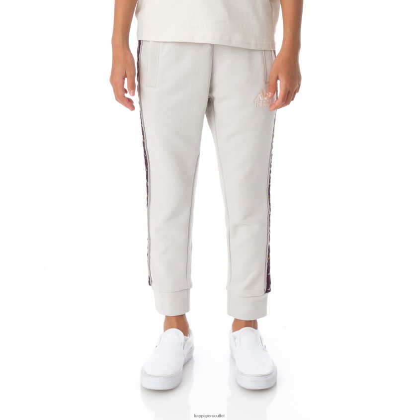 Kappa niños pantalones deportivos 222 banda alanz 3 niños gris plata 2XPNV6611