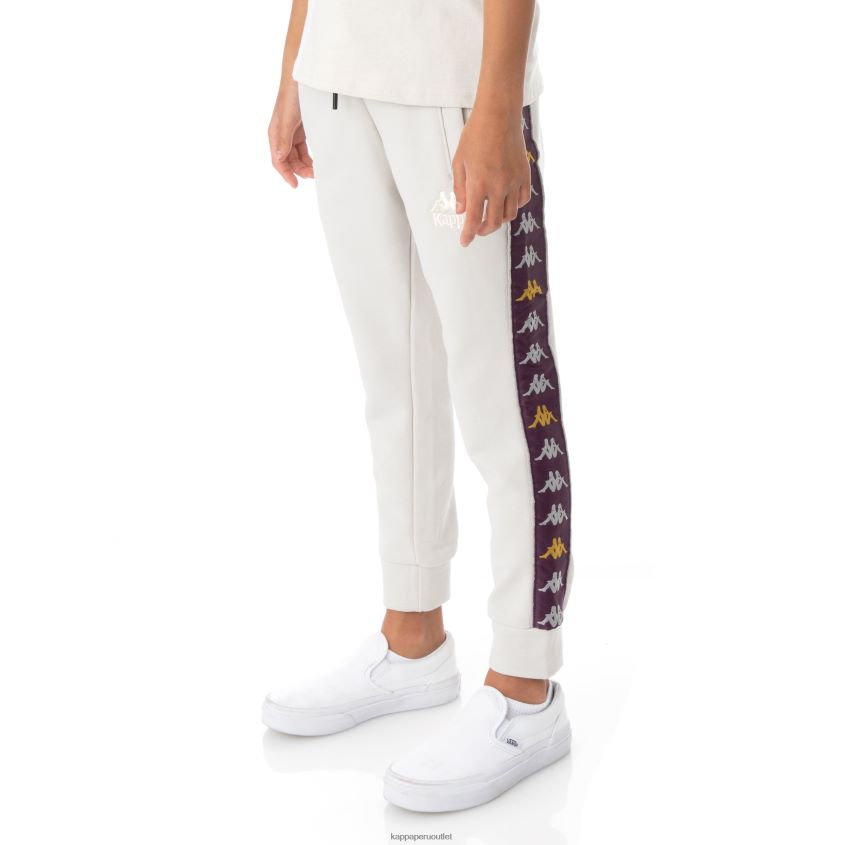 Kappa niños pantalones deportivos 222 banda alanz 3 niños gris plata 2XPNV6611
