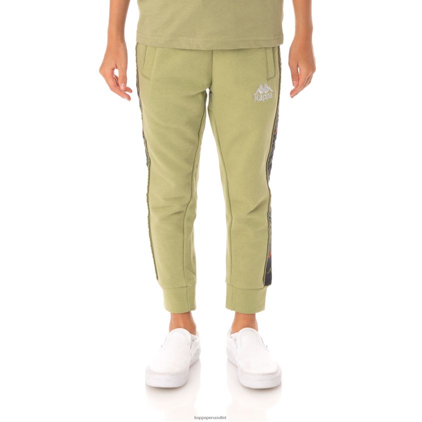 Kappa niños pantalones deportivos 222 banda alanz 3 niños salvia verde 2XPNV6604