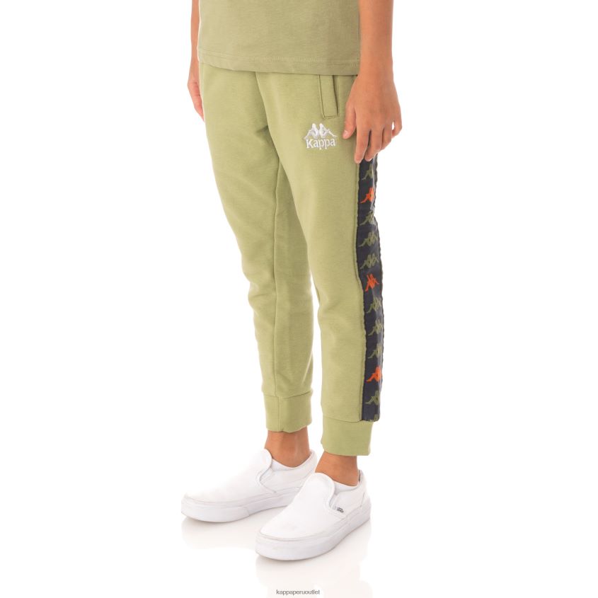 Kappa niños pantalones deportivos 222 banda alanz 3 niños salvia verde 2XPNV6604