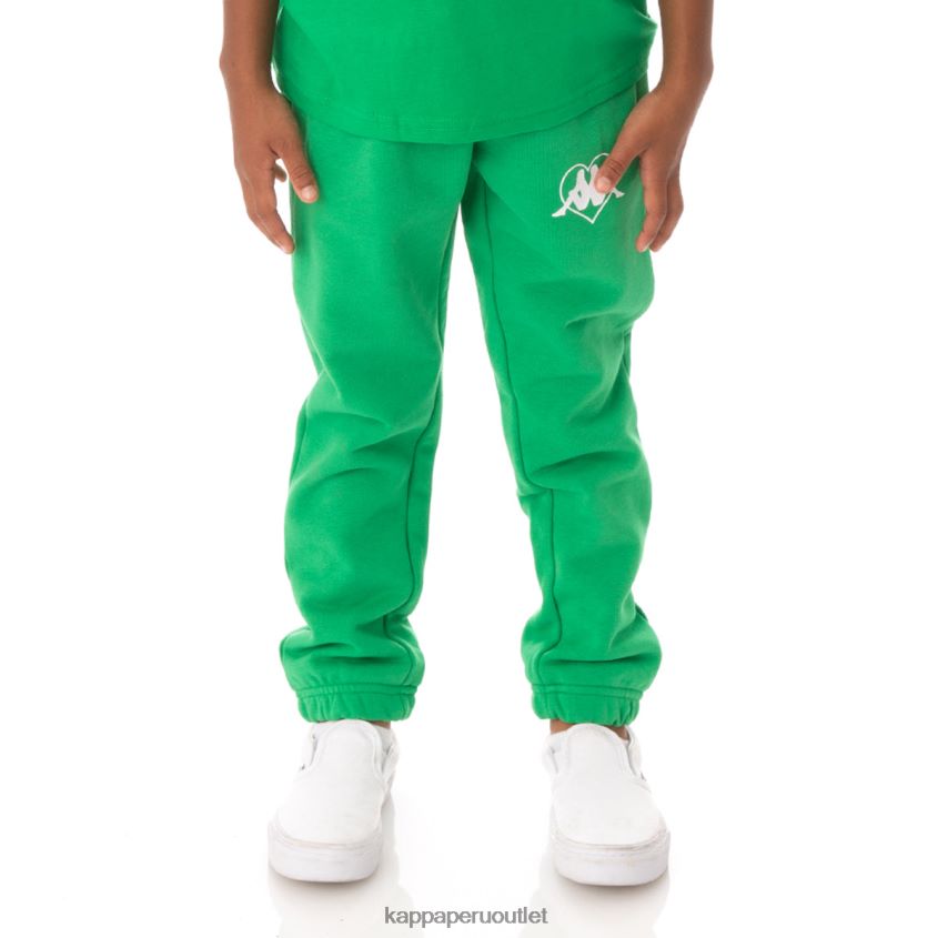 Kappa niños pantalones deportivos para niños authentic love katowice verde 2XPNV6608