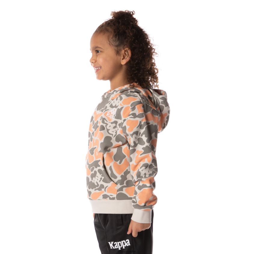 Kappa niños sudadera con capucha picadilly auténtica para niños durazno 2XPNV6520